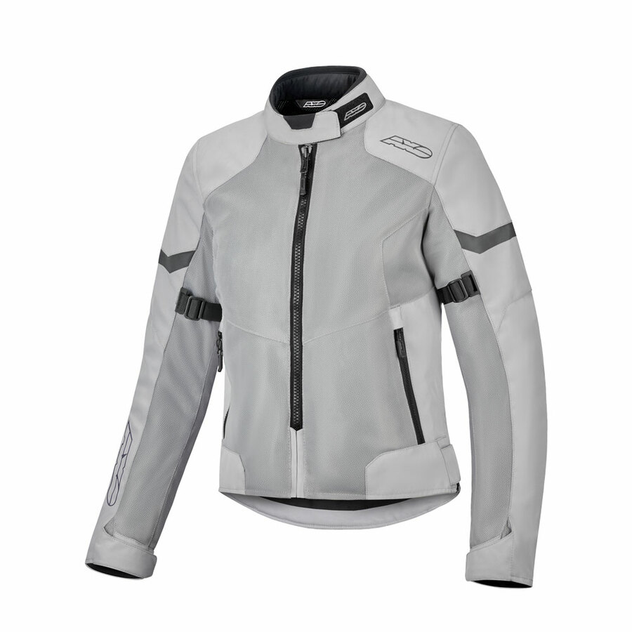 Wire Air textile jacket Lady Grigio Jackets AXO Motorcycle Gear