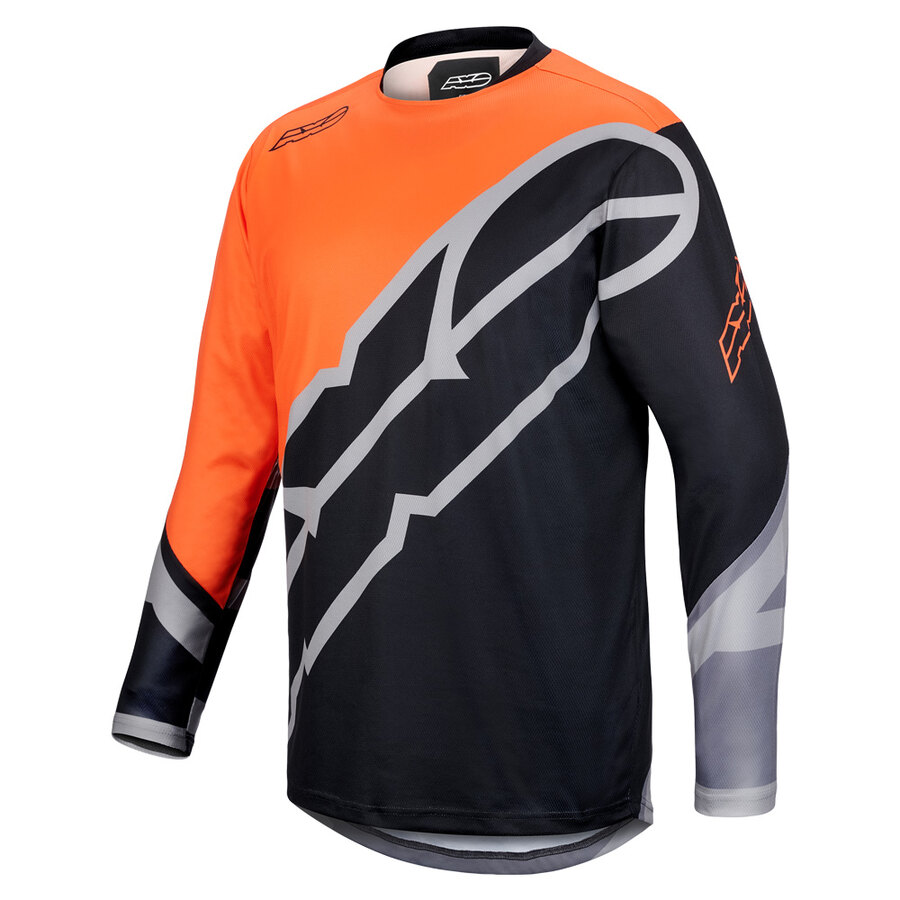 Ungrai Lander jersey Nero/arancione - Jerseys AXO Motorcycle Gear