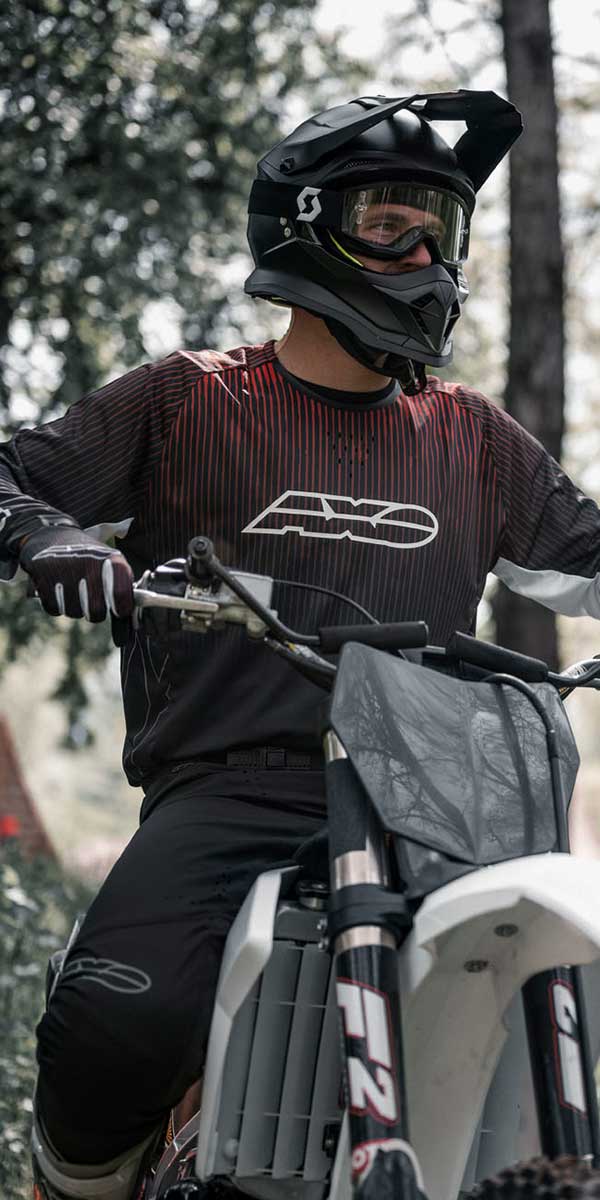 Textilie jacket MX Axo