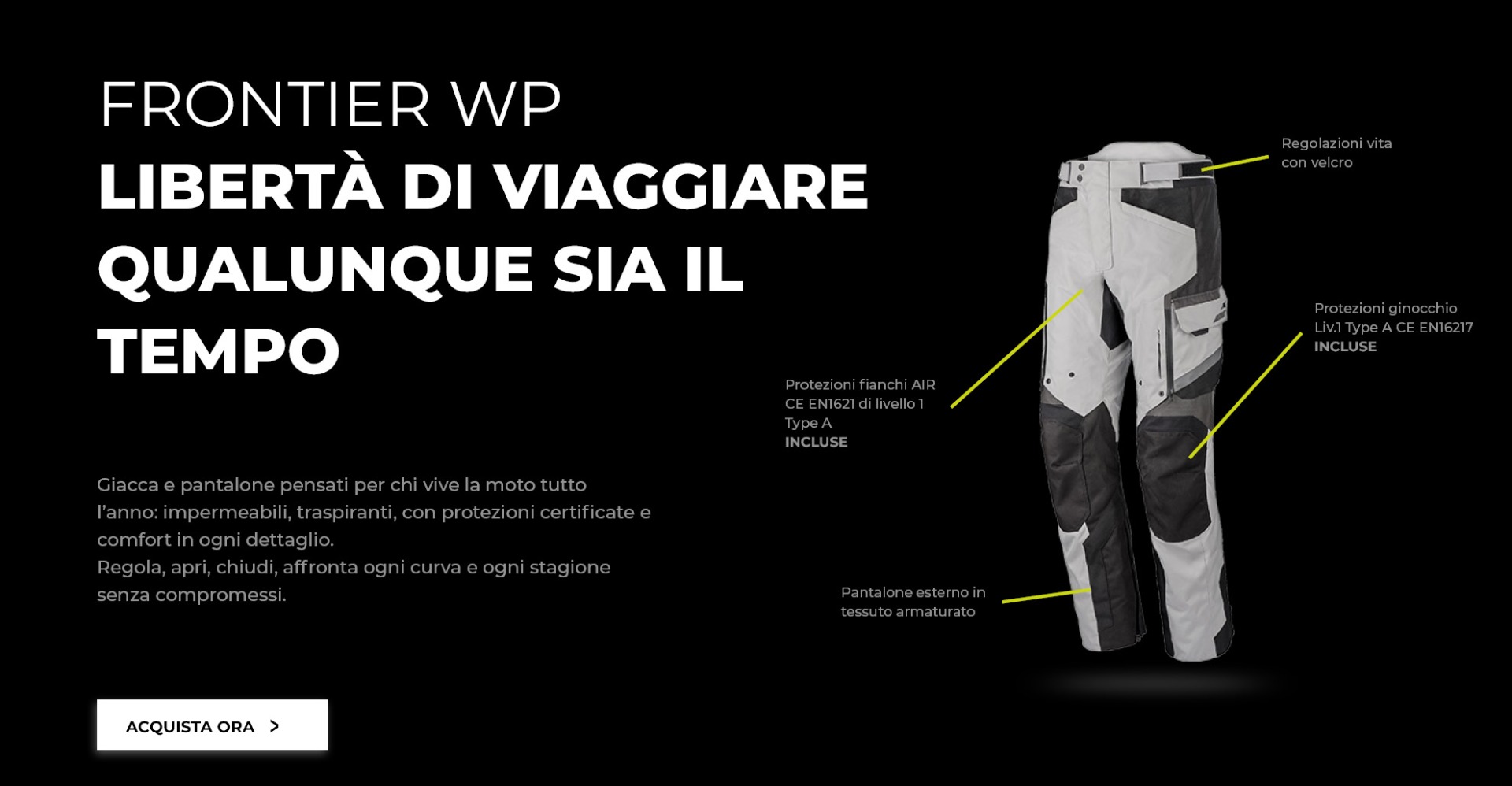 Scopri Frontier WP Pant
