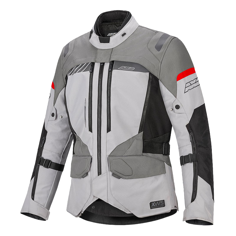 Huaska WP Jacket Uomo Gray/Red