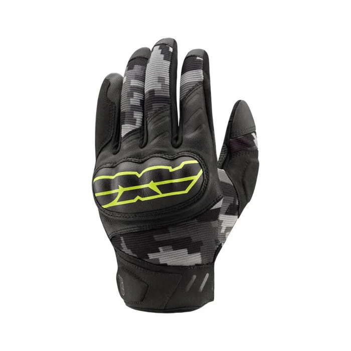 Core 4S leather and textile gloves AXO